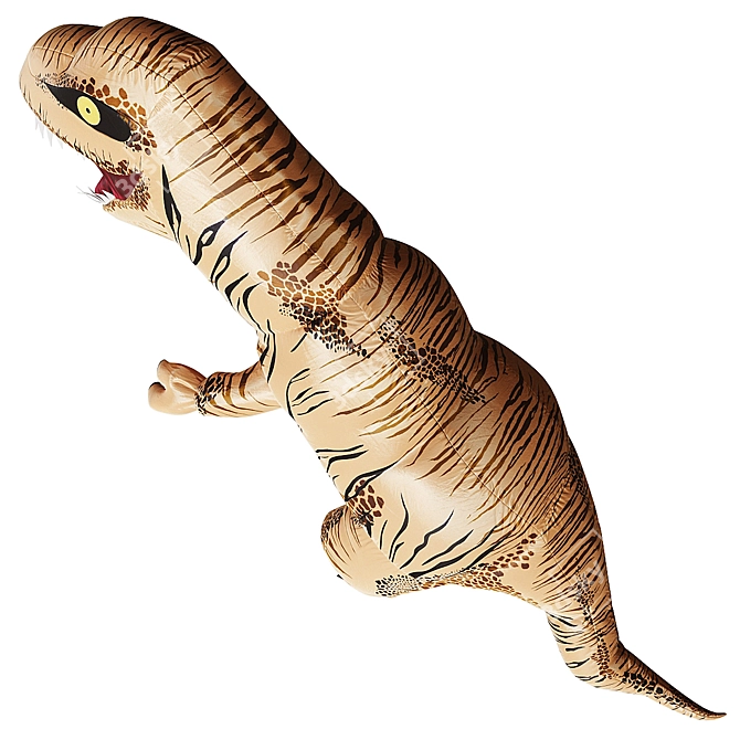 Title: Inflatable T-Rex Costume - Unleash the Dino! 3D model image 3