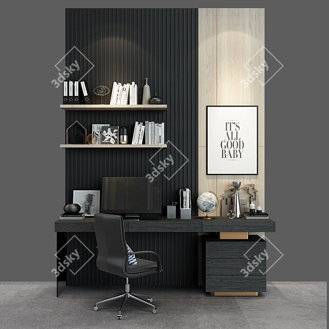 Efficient Office Organizing Solution 3D model image 3