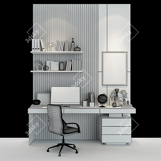 Efficient Office Organizing Solution 3D model image 4