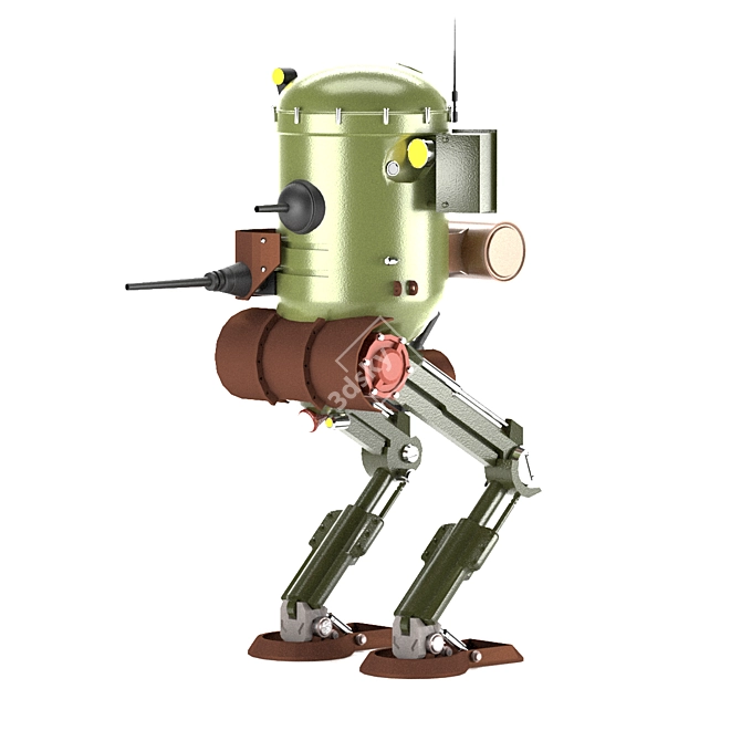 Republic's Battling Automaton 3D model image 3