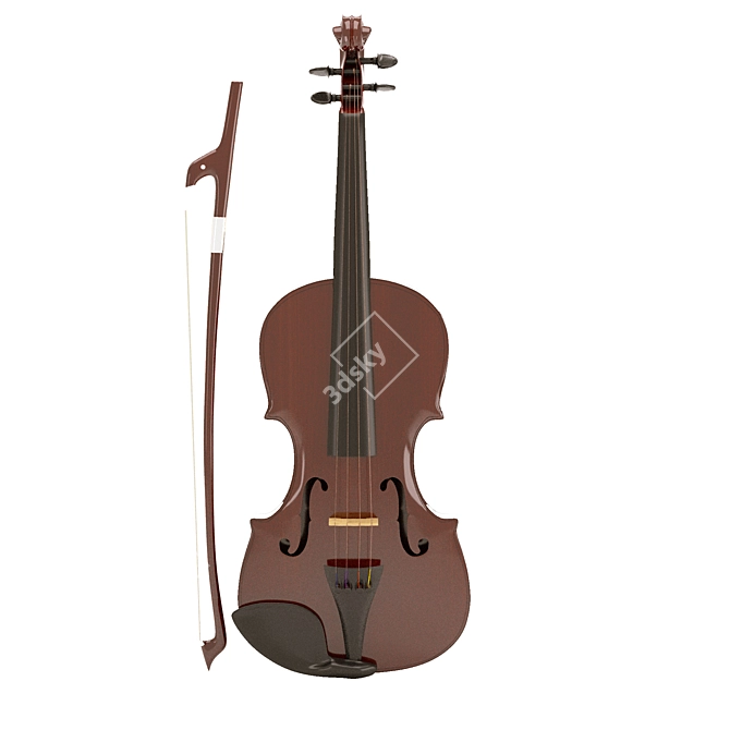 Classical Violin Parksons CV101 3D model image 2