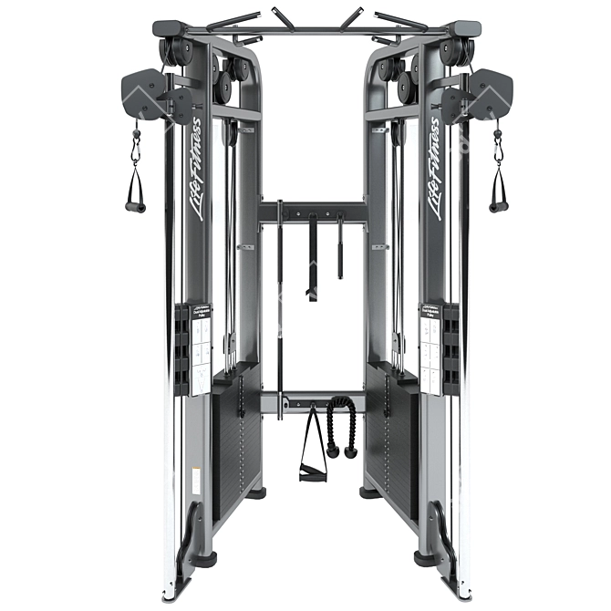 Versatile Fitness Training System 3D model image 3