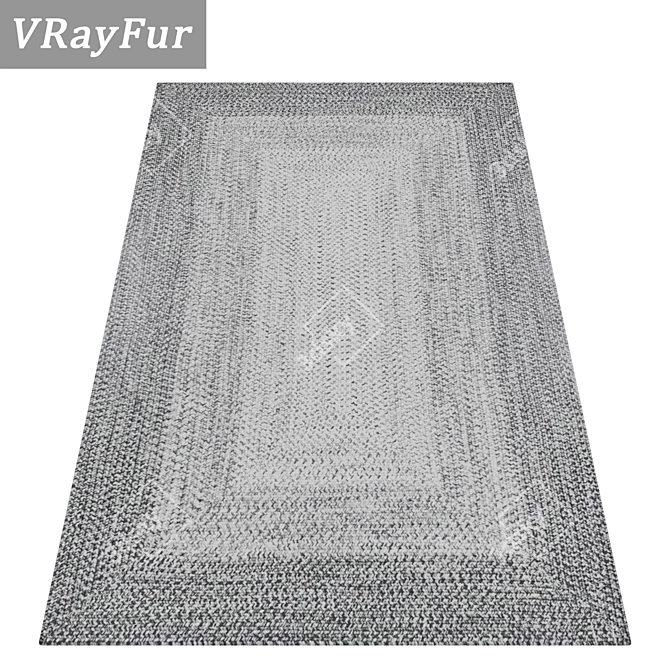 Title: Luxury Carpets Set 3D model image 2
