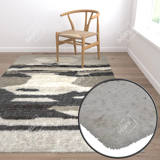 High-Quality Carpet Set for Stunning Renders 3D model image 5