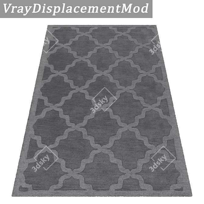 Luxury Carpet Set 3PC | High-Quality Textures 3D model image 3