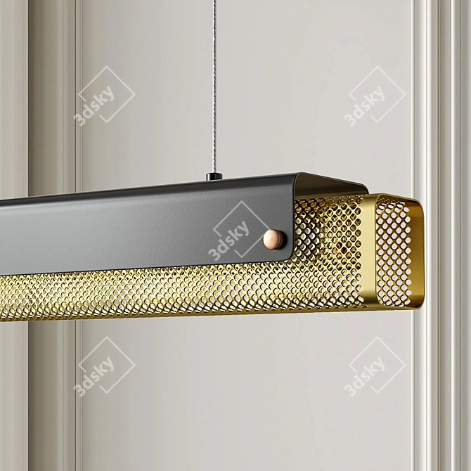 Modern Minimalist Hanging Lamps 3D model image 3