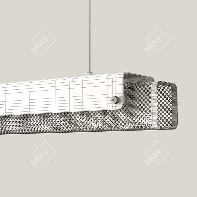 Modern Minimalist Hanging Lamps 3D model image 5