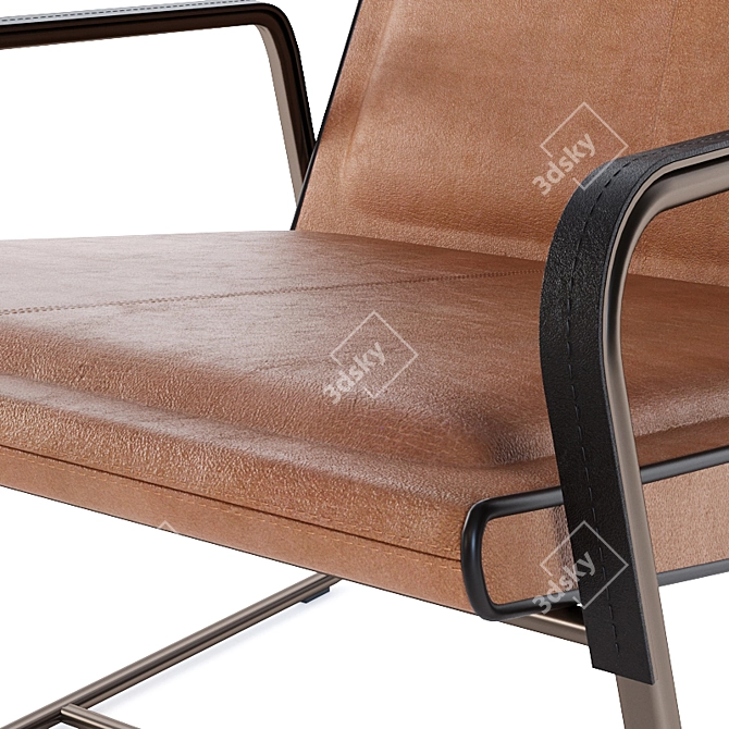 Modern Doimo Lounge Chair Vogue 3D model image 8