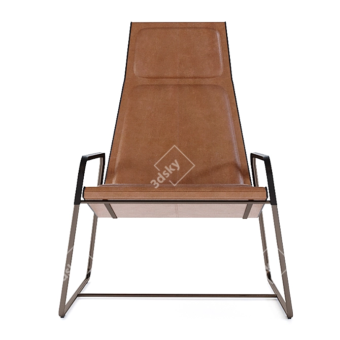Modern Doimo Lounge Chair Vogue 3D model image 12