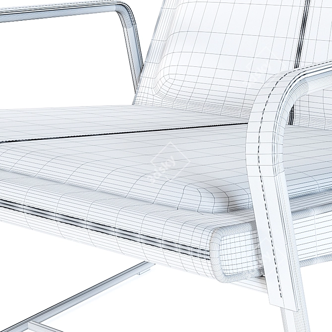 Modern Doimo Lounge Chair Vogue 3D model image 14