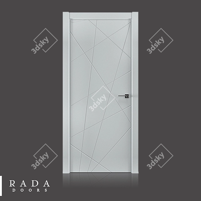 Title: RAYS Illusion Collection | Stylish & Durable Doors by Rada 3D model image 2