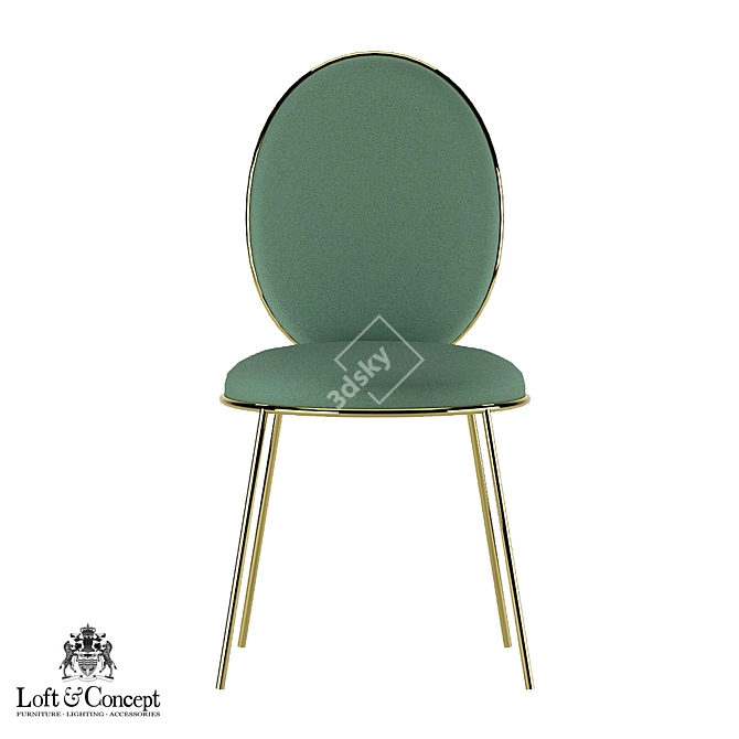 Loft Concept Chair STAY Dining 3D model image 3