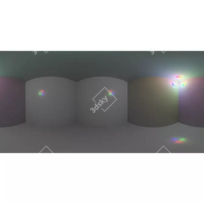 Light Cube Studio: RGB Tri-Sphere, Ultra-High Resolution 3D model image 4