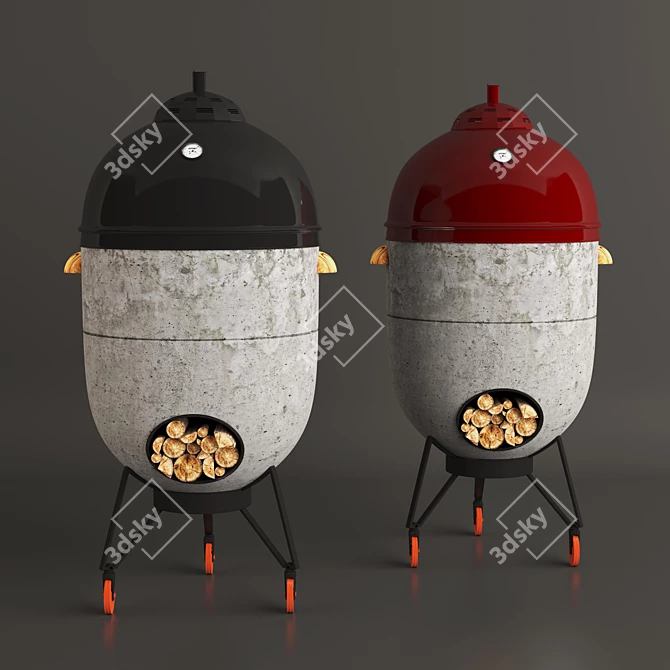 GrillMaster 04: Ultimate BBQ Experience 3D model image 1