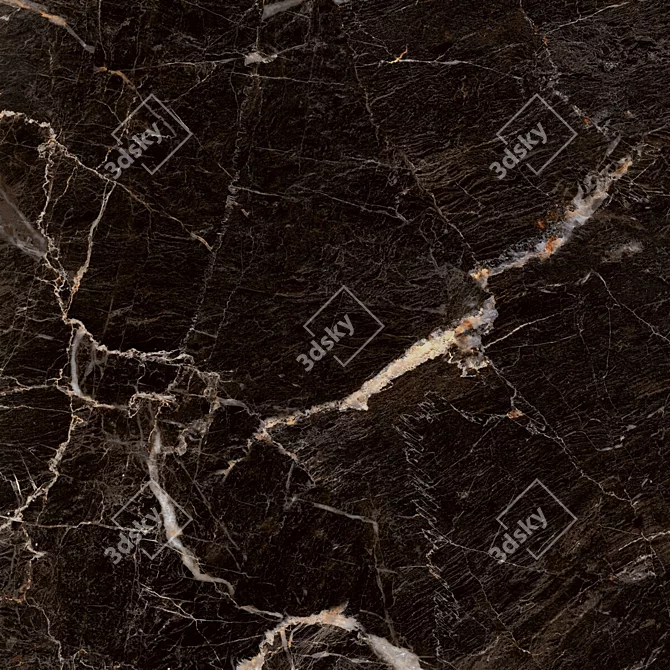 Java Brown Marble Set 3D model image 2