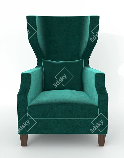 Cozy Comfort Armchair 3D model image 1