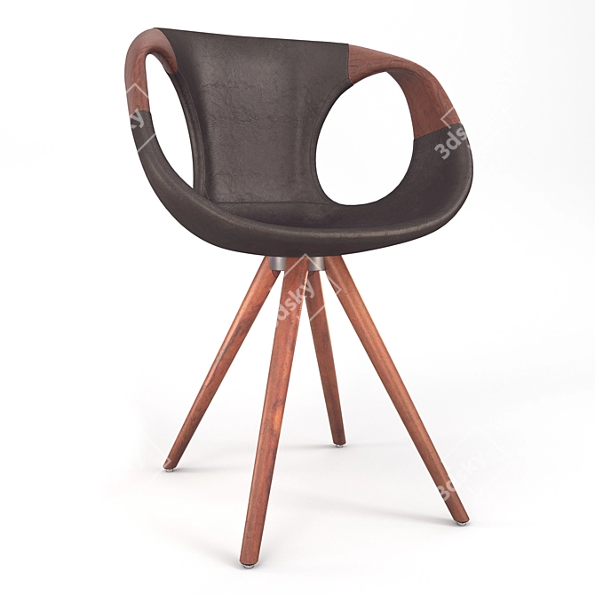  Modern PBR Chair, Subdivision Modeling 3D model image 1