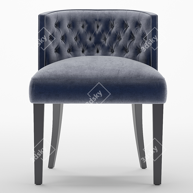 Elegant Dearborn Dining Chair: Stylish & Versatile 3D model image 2