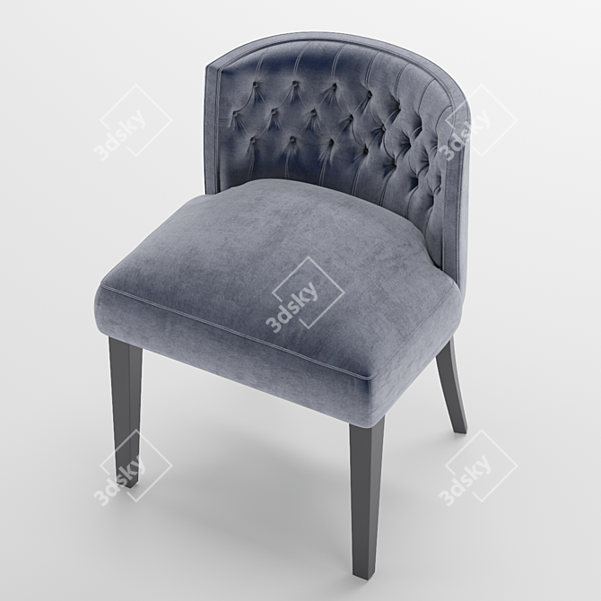 Elegant Dearborn Dining Chair: Stylish & Versatile 3D model image 3