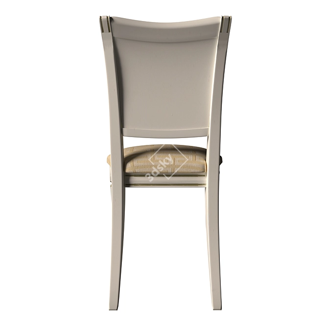 Title: Elegant Classic Chair 3D model image 6