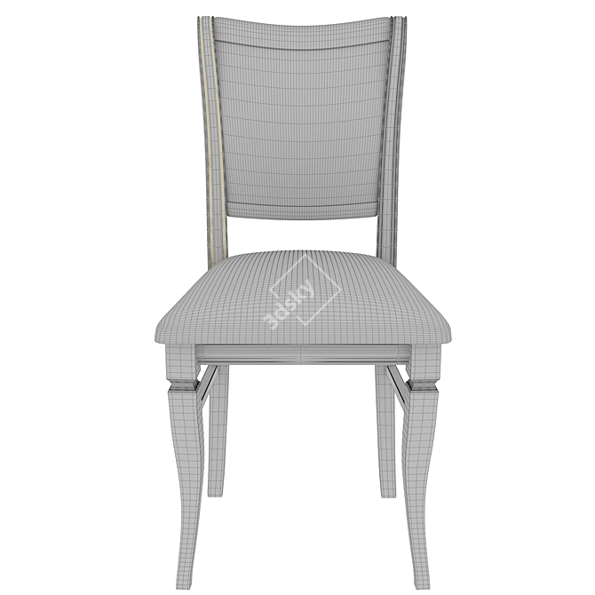 Title: Elegant Classic Chair 3D model image 9