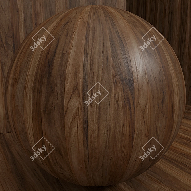 Seamless Willow Tree Material - Set 92 3D model image 5