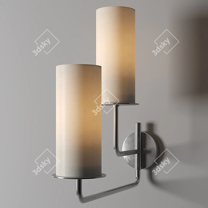 Modern Swing Arm Sconce - Larabee 3D model image 3