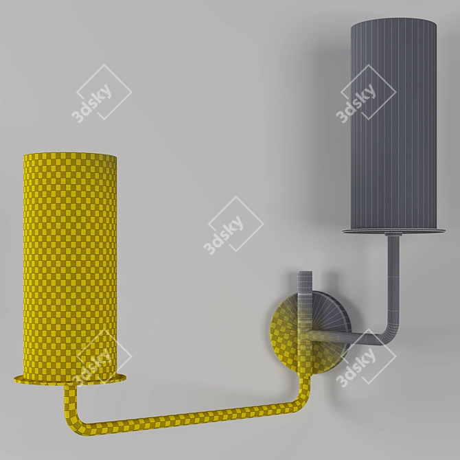 Modern Swing Arm Sconce - Larabee 3D model image 4