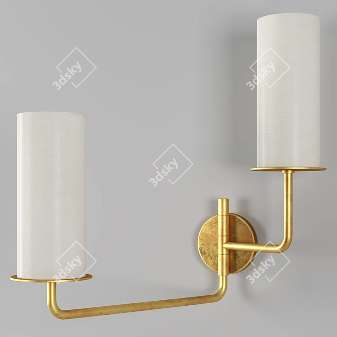 Modern Swing Arm Sconce - Larabee 3D model image 5