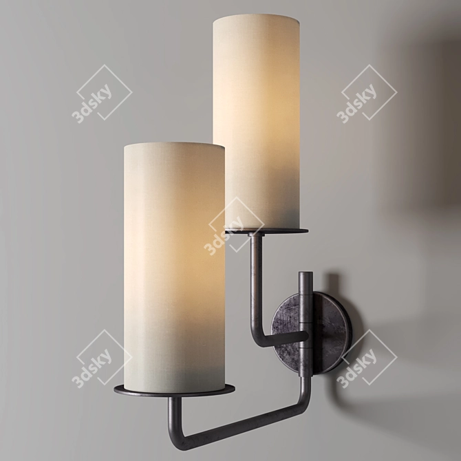 Modern Swing Arm Sconce - Larabee 3D model image 7