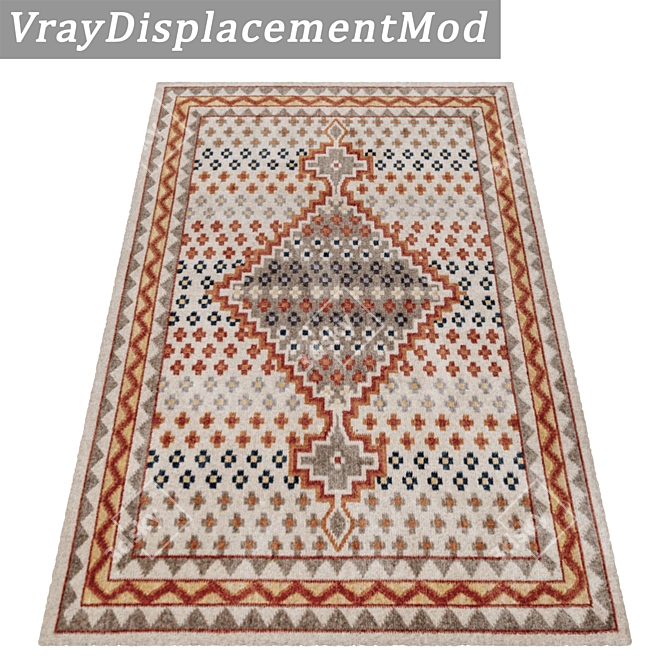 Multi-Texture High-Quality Carpet Set 3D model image 3