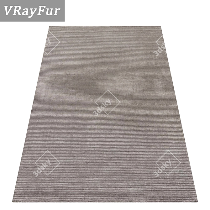 Luxury Rug Set | High-Quality Textures 3D model image 2