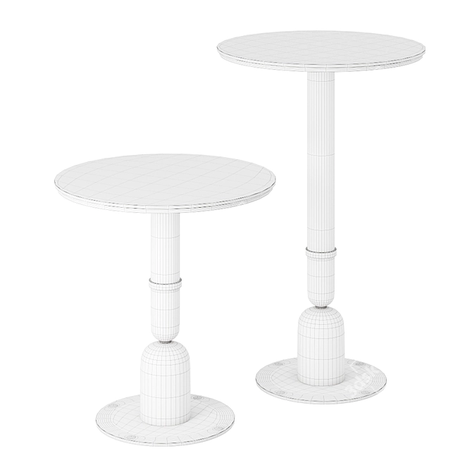 Foster Coffee Table - Elegant and Functional 3D model image 2