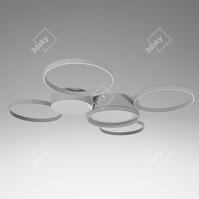 Twine Ceiling Lamp 3D model image 6