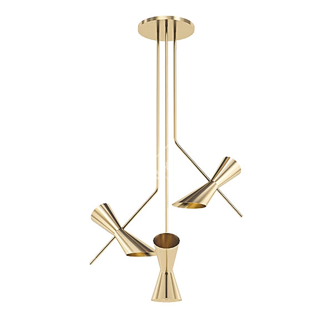 Modern Chandelier Collection 3D model image 5