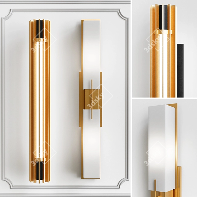 Modern Wall Sconce Collections 3D model image 1