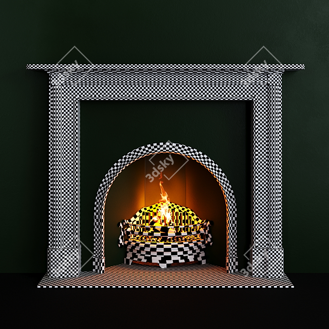 Chesneys Albany Regency Fireplace 3D model image 4
