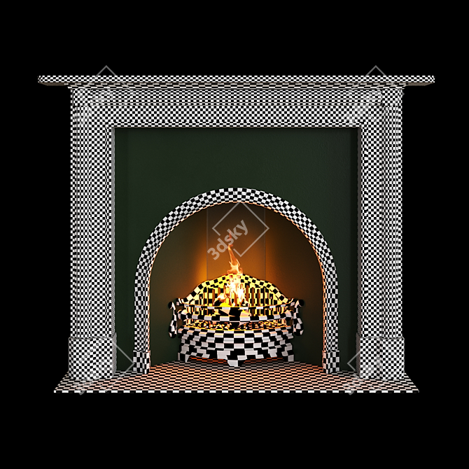 Chesneys Albany Regency Fireplace 3D model image 10