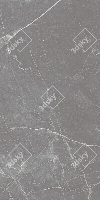 Maison Grey Marble Set: Multi-Texture, High-Definition Finish 3D model image 4