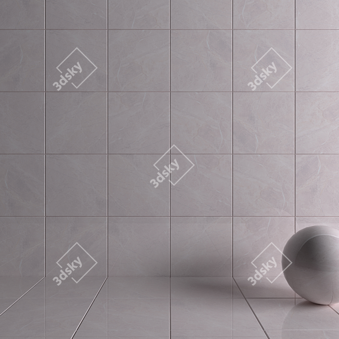 Alanya Gray Wall Tiles - Multi-Texture, HD Textures 3D model image 3