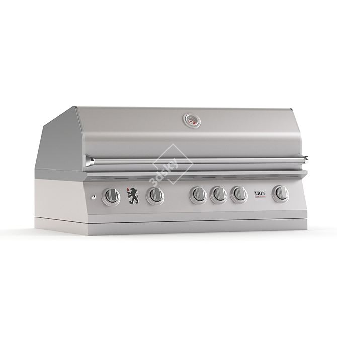 Premium Lion L90000 Grill: Exceptional Performance & Quality 3D model image 1