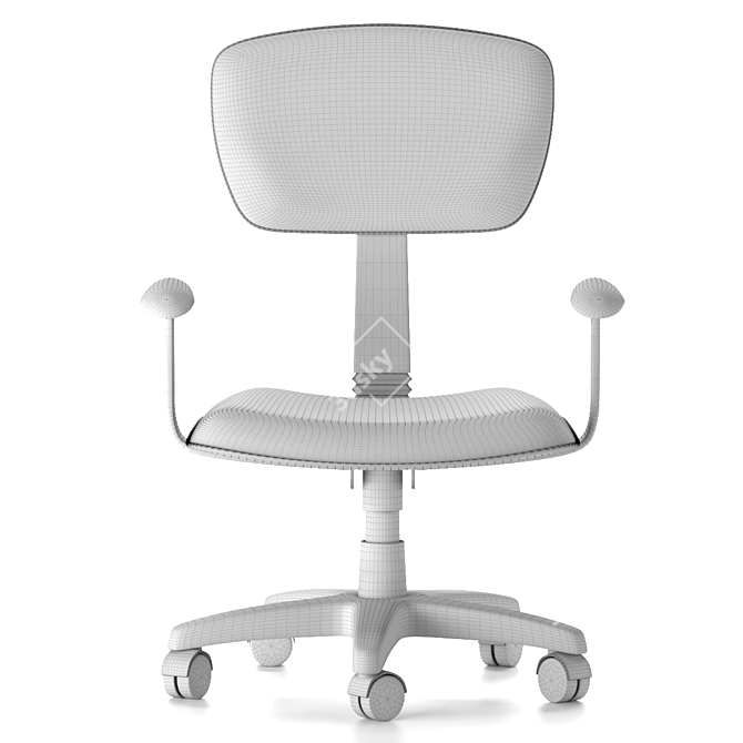 ErgoFlex Office Chair 3D model image 9