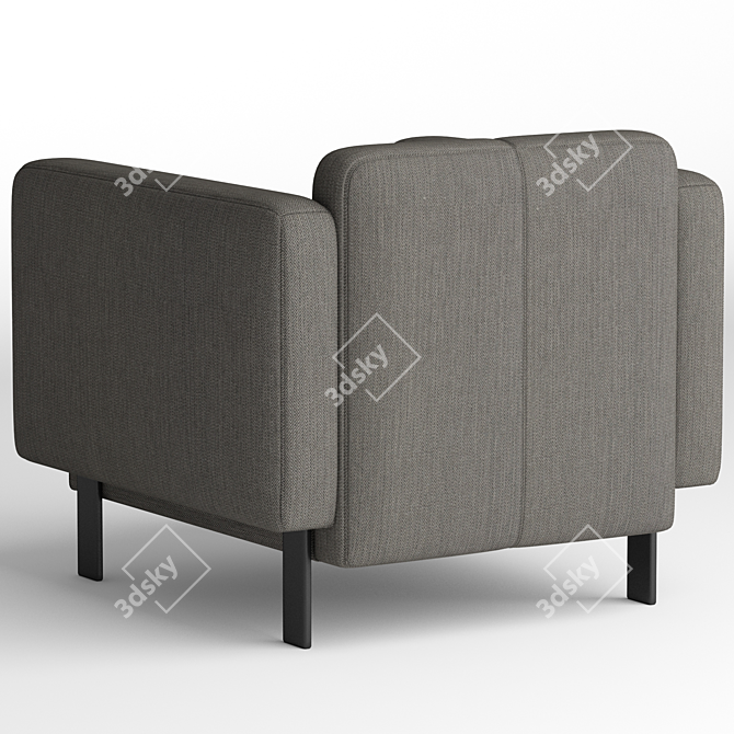 Elegance Meets Comfort: Natuzzi Levante 3D model image 2