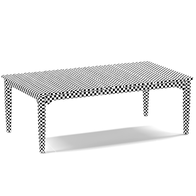 Manhattan Modern Coffee Table 3D model image 3