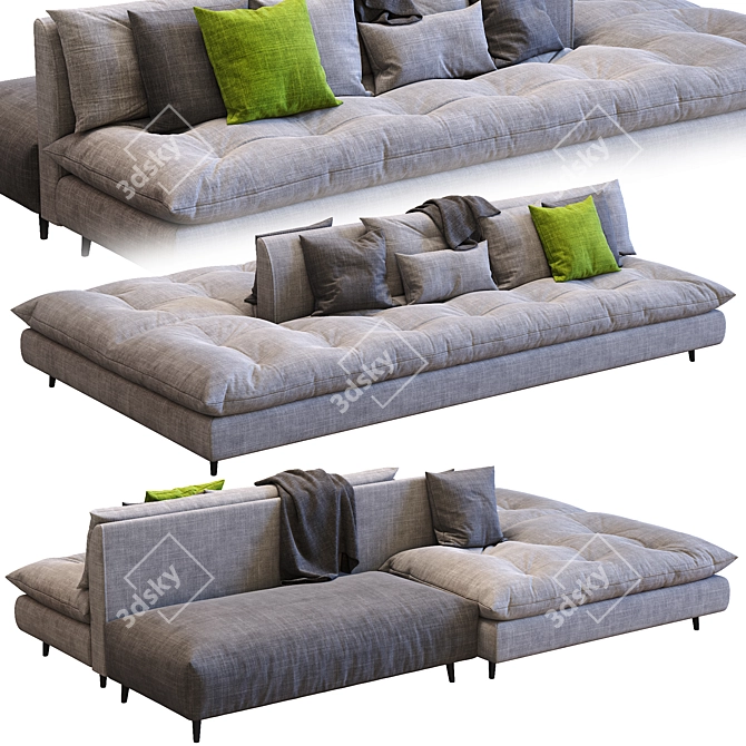 Modern Bonaldo AVARIT Sofa 3D model image 1