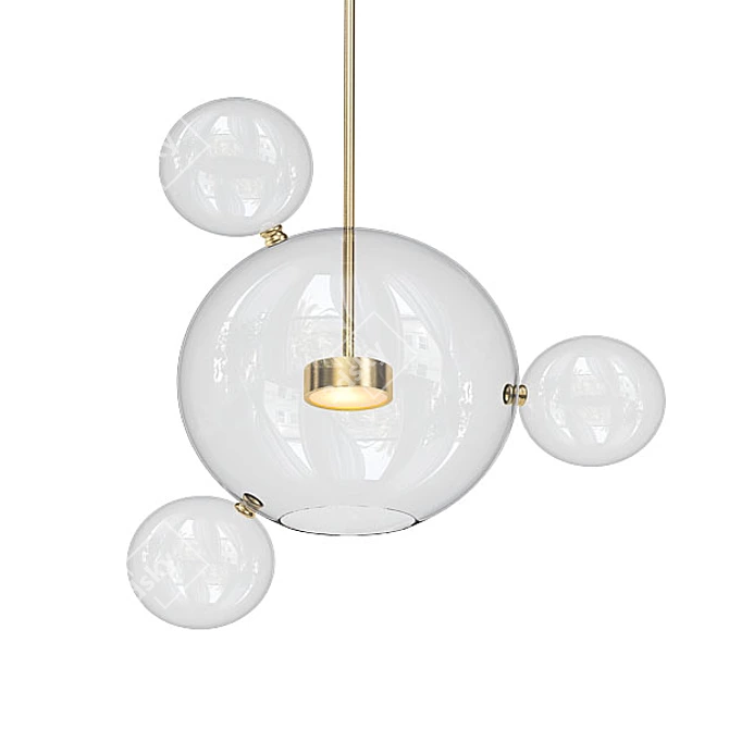 Modern Chandelier Collection 3D model image 4