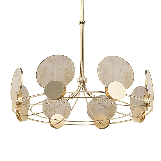 Modern Chandelier Collection 3D model image 5