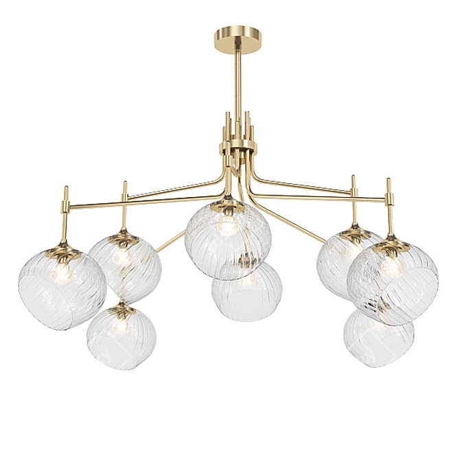 Modern Chandelier Collection 3D model image 5