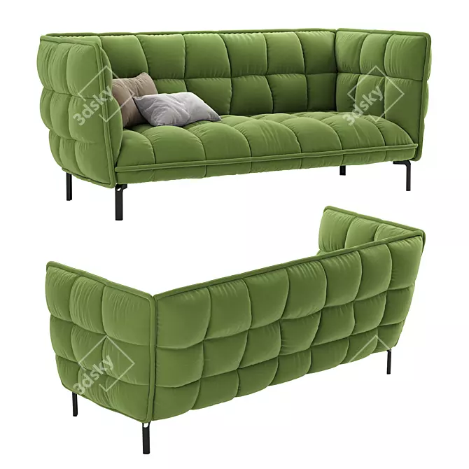 Incredible Hulk Sofa: Powerful Comfort for Your Living Room 3D model image 2