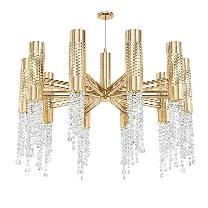 Modern Chandeliers Collection 3D model image 4